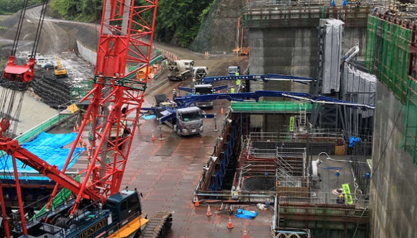 ダム建設工事